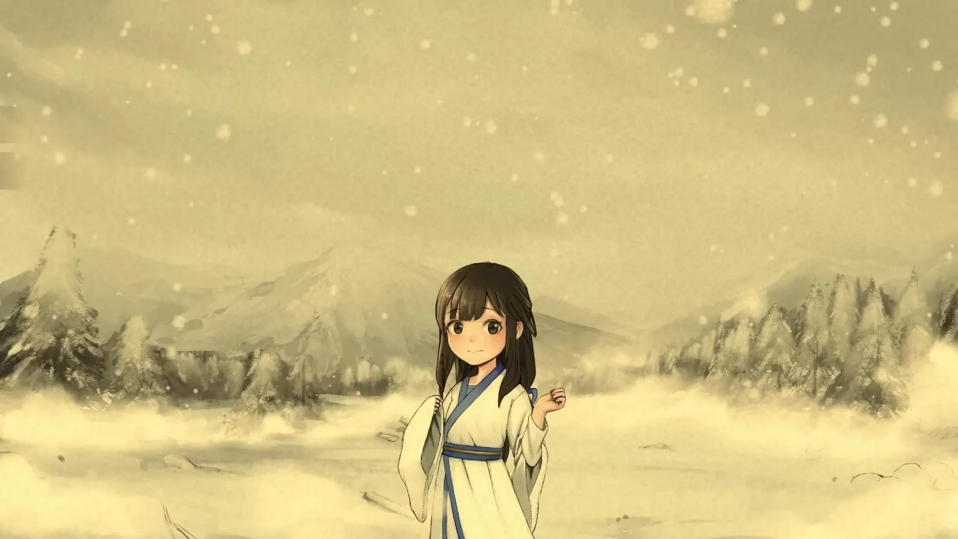 童年立繪,來自官方雪山派後日談影片